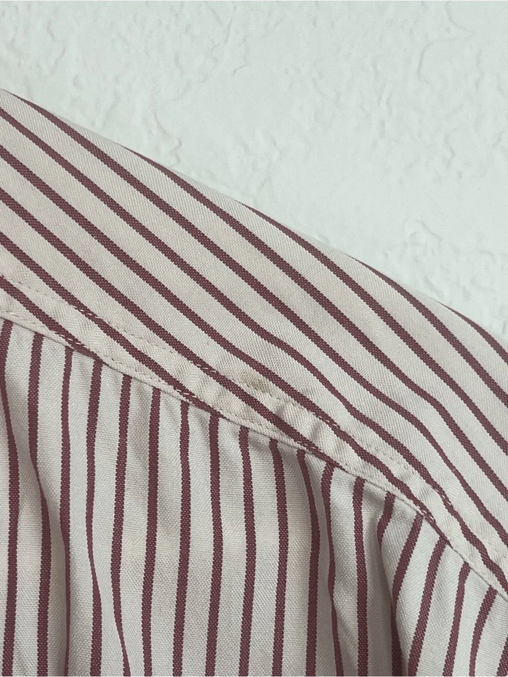 Dark Academia Vintage Striped Utility Button Up Shirt Preppy Academia